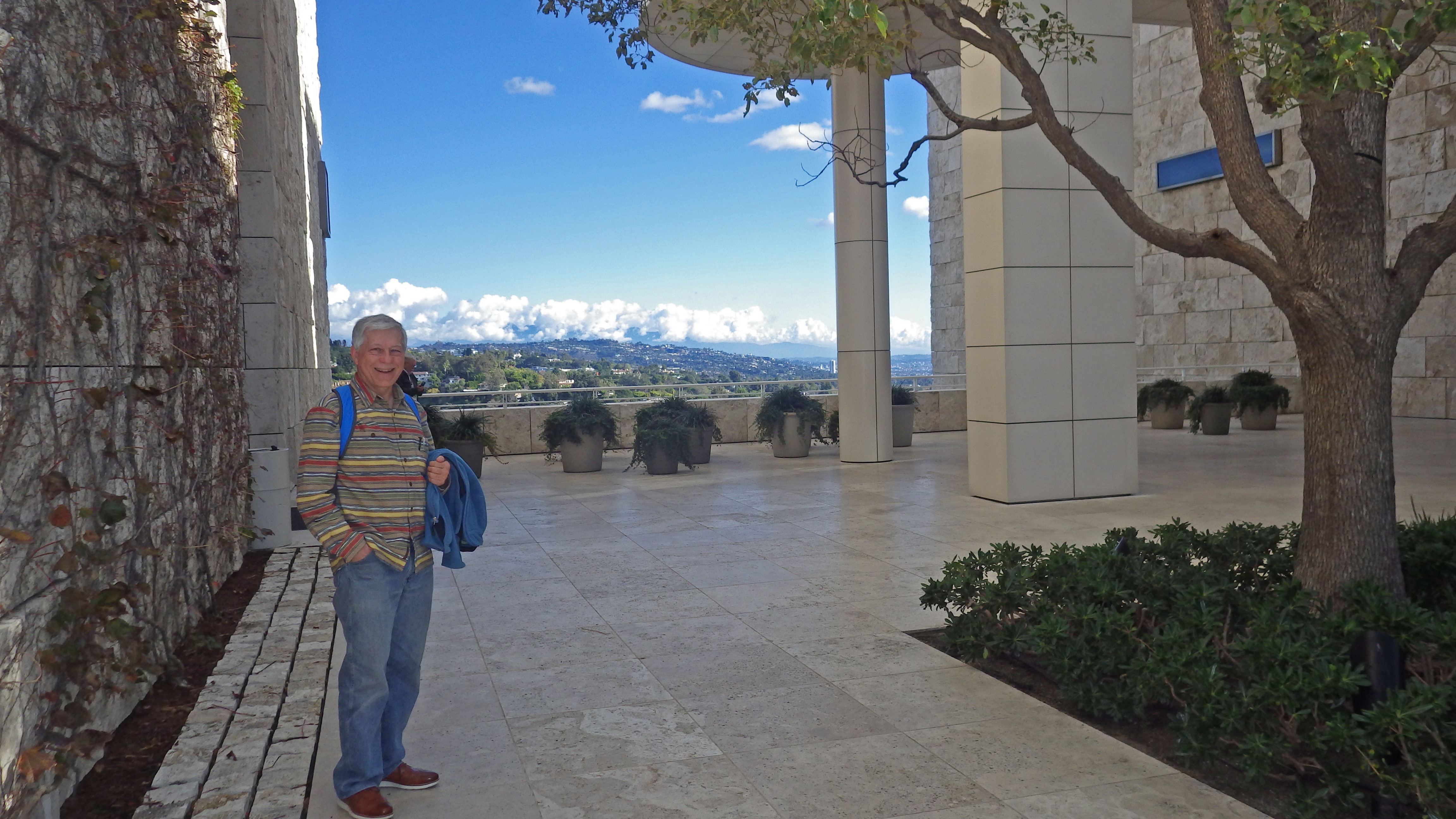 Dennis at the Getty