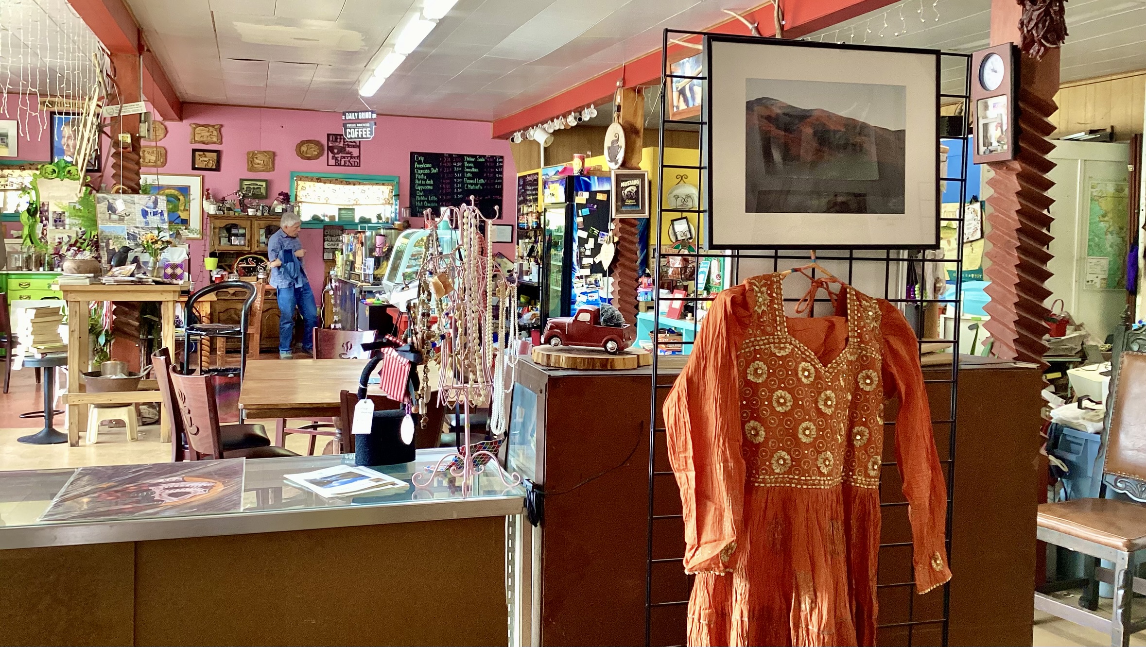 colorful goods on display at Rael's Market