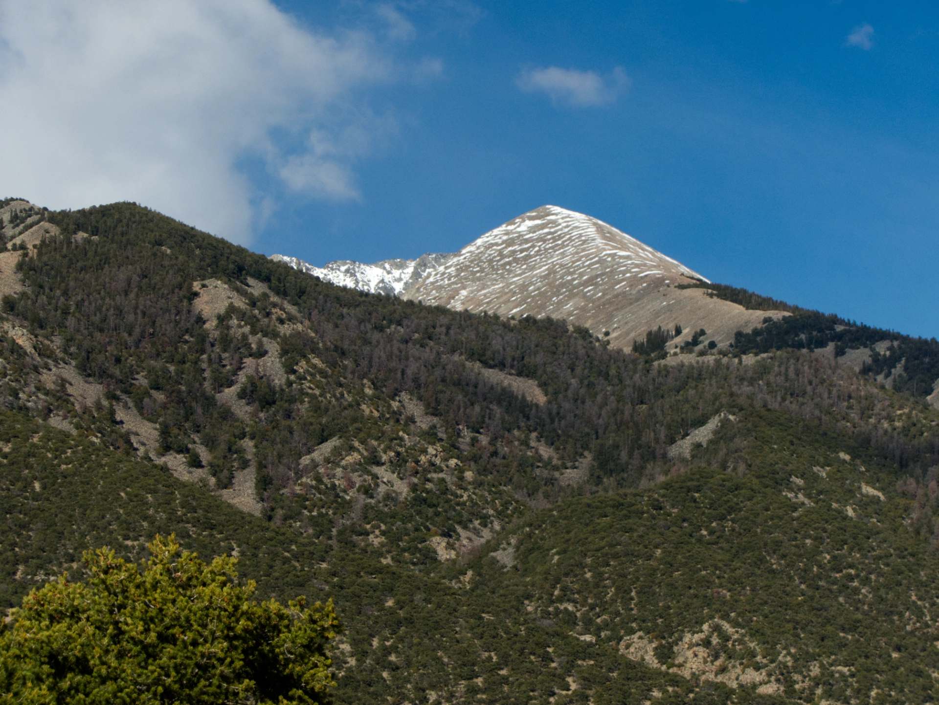 Blanco Peak closeup