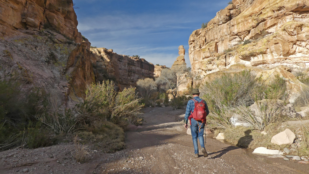 the canyon deepens