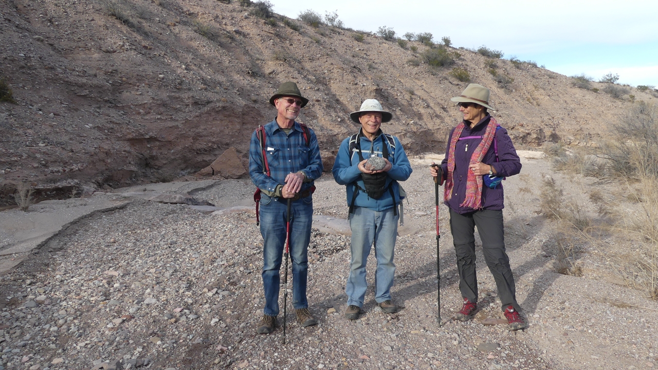 happy hikers