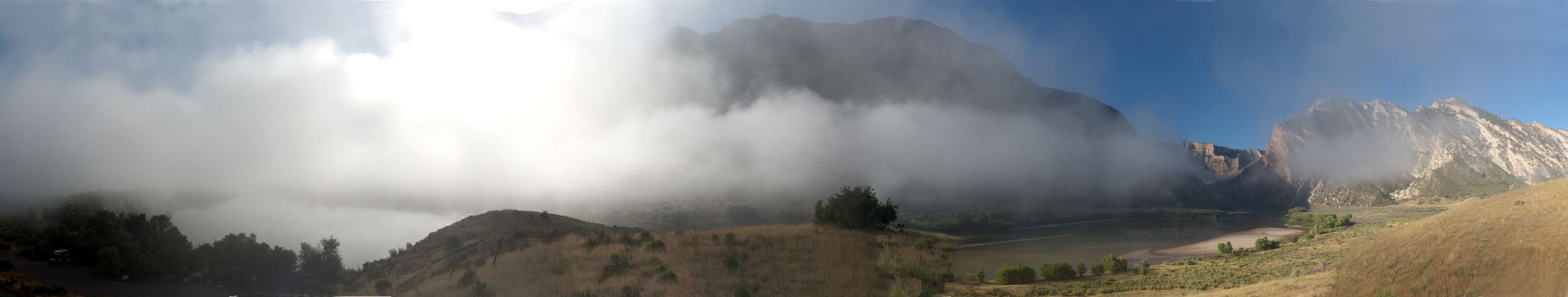 Fog at Rainbow Park