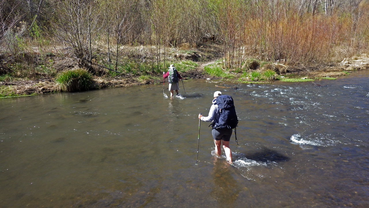 crossing the Gila River