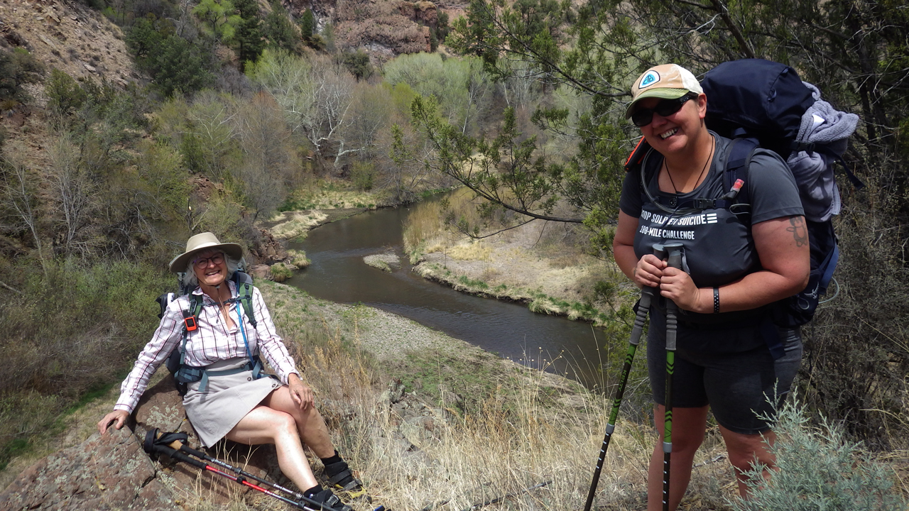 Overlooking the Gila River