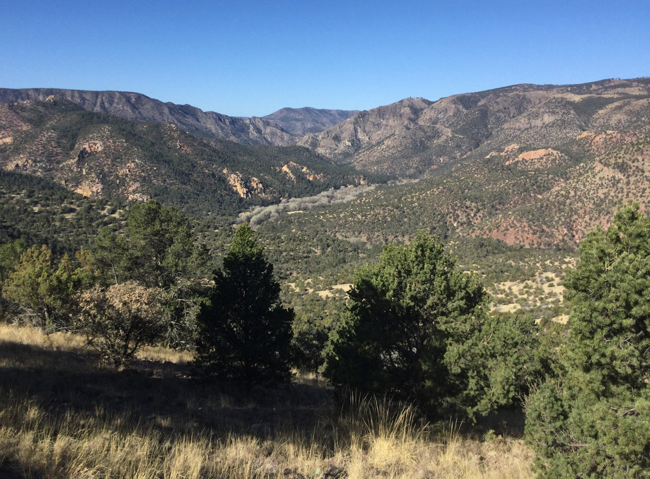 View from Alum Canyon trailhead