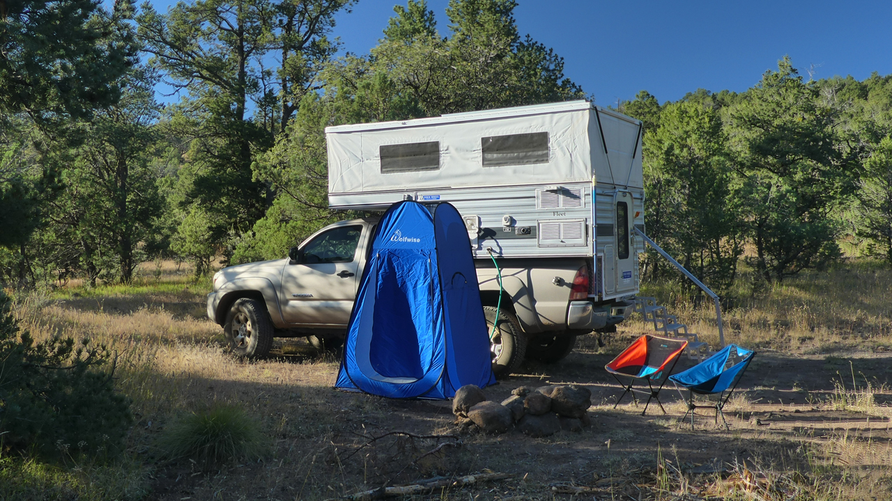 Campsite on Old Military Road