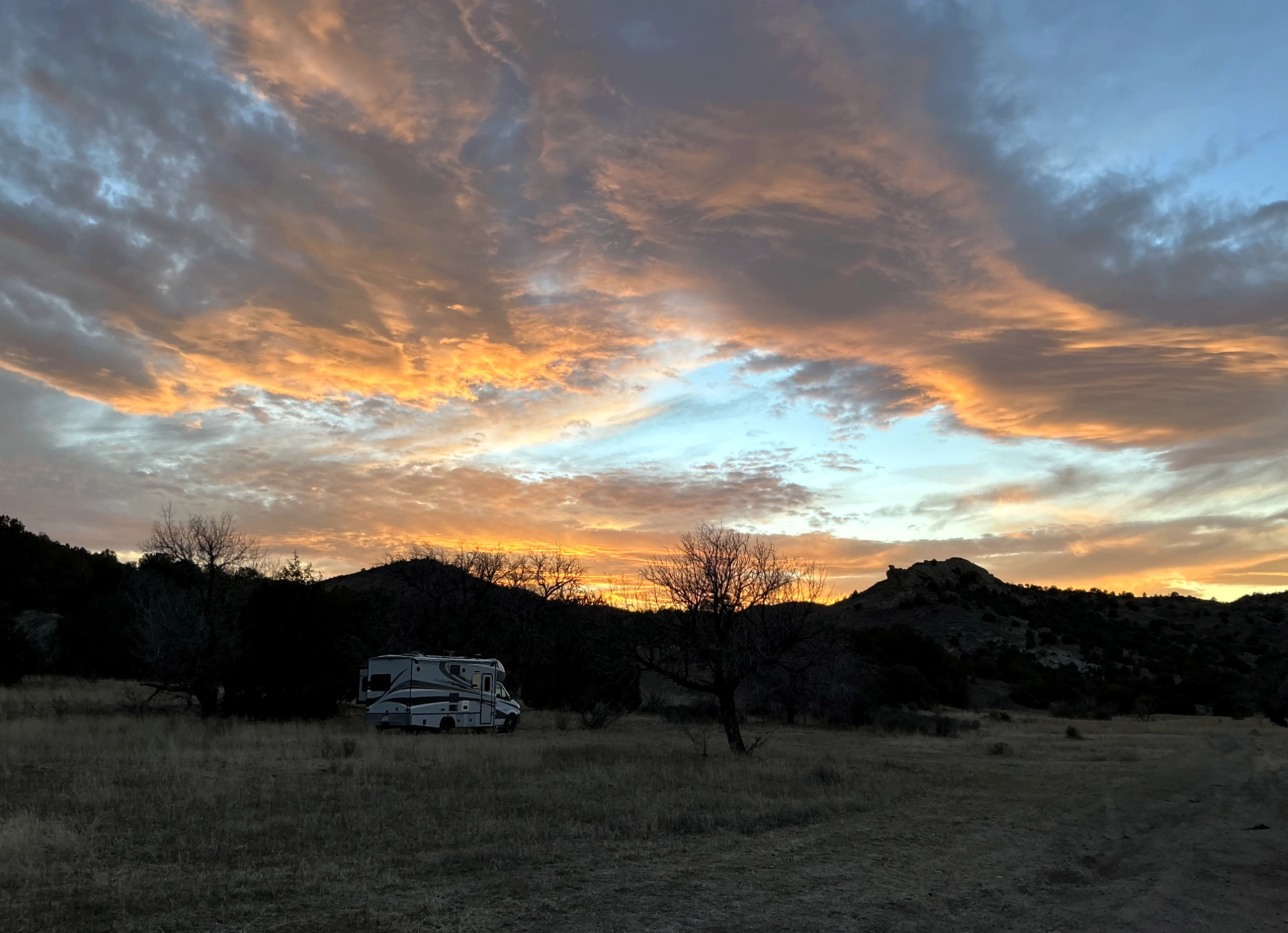 beginnings of an amazing sunset