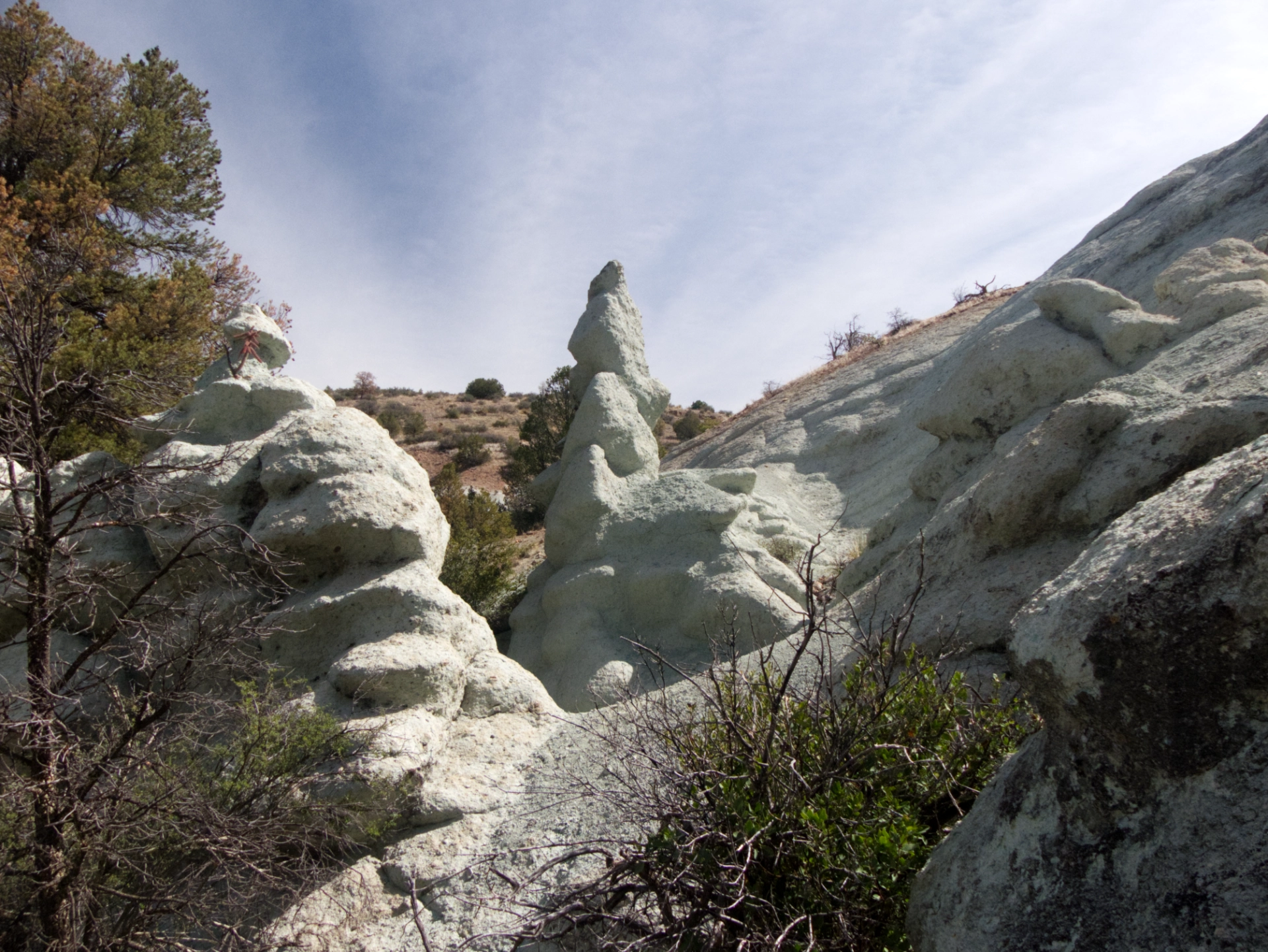 bubbly blue hoodoos
