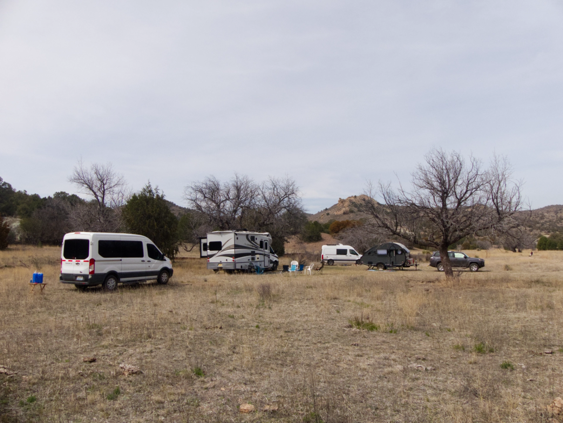 all the camping vehicles