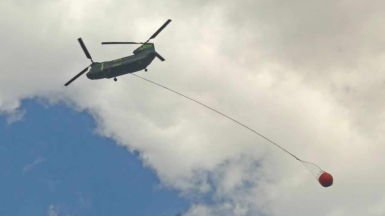 BOEING CH-47D Rotorcraft helicopter