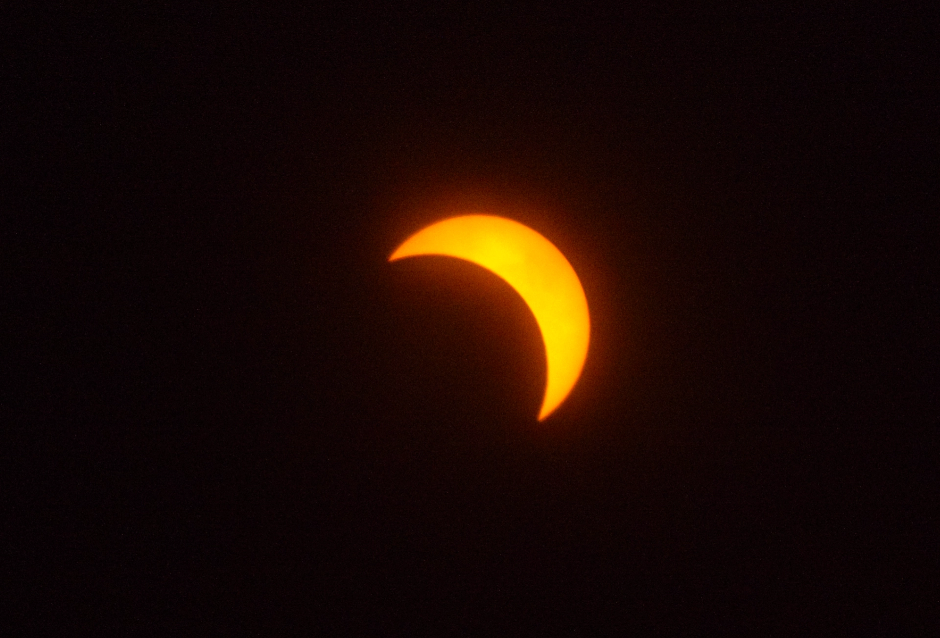 partial eclipse photo