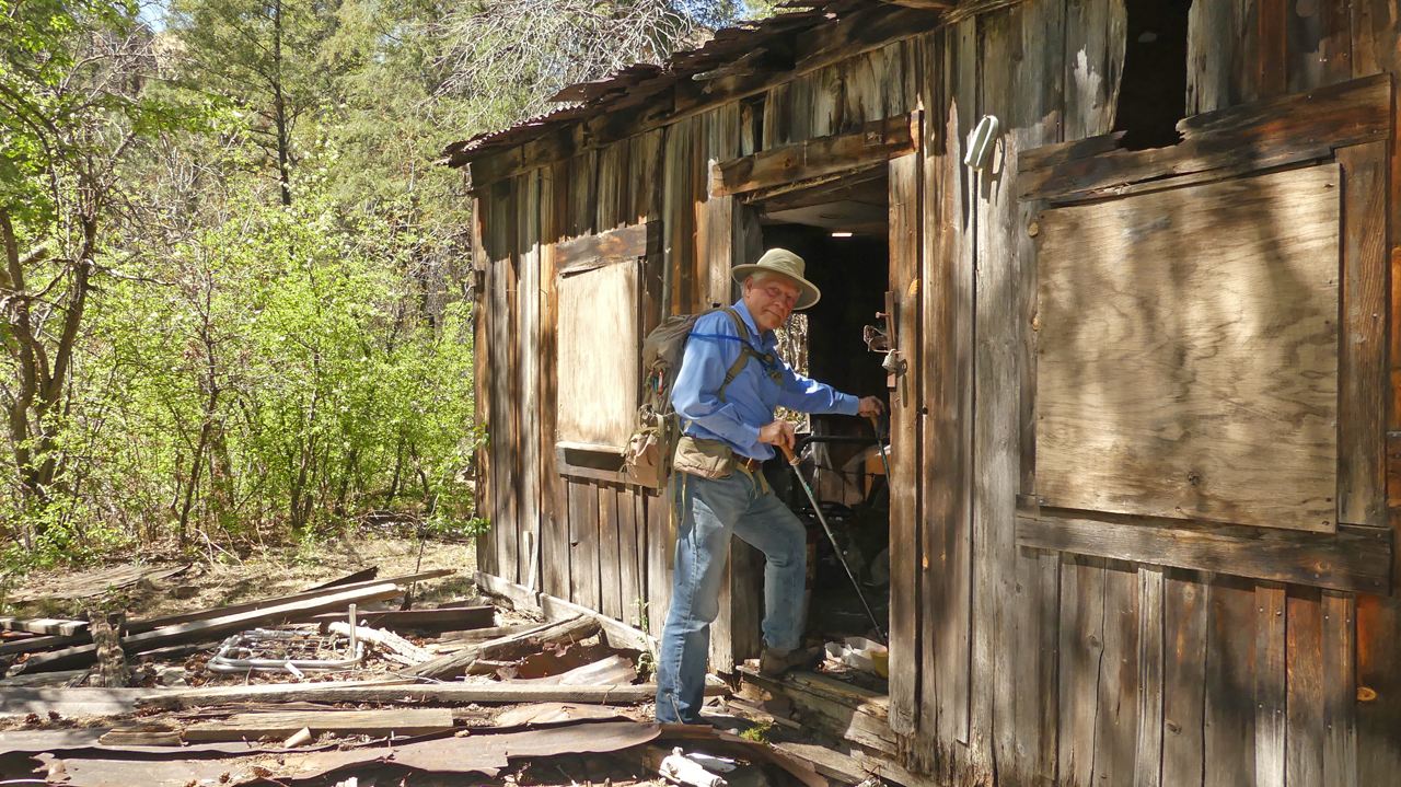 old miner's cabin