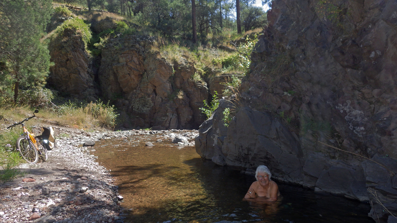 a refreshing dip