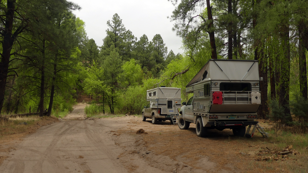 Mimbres River campsite