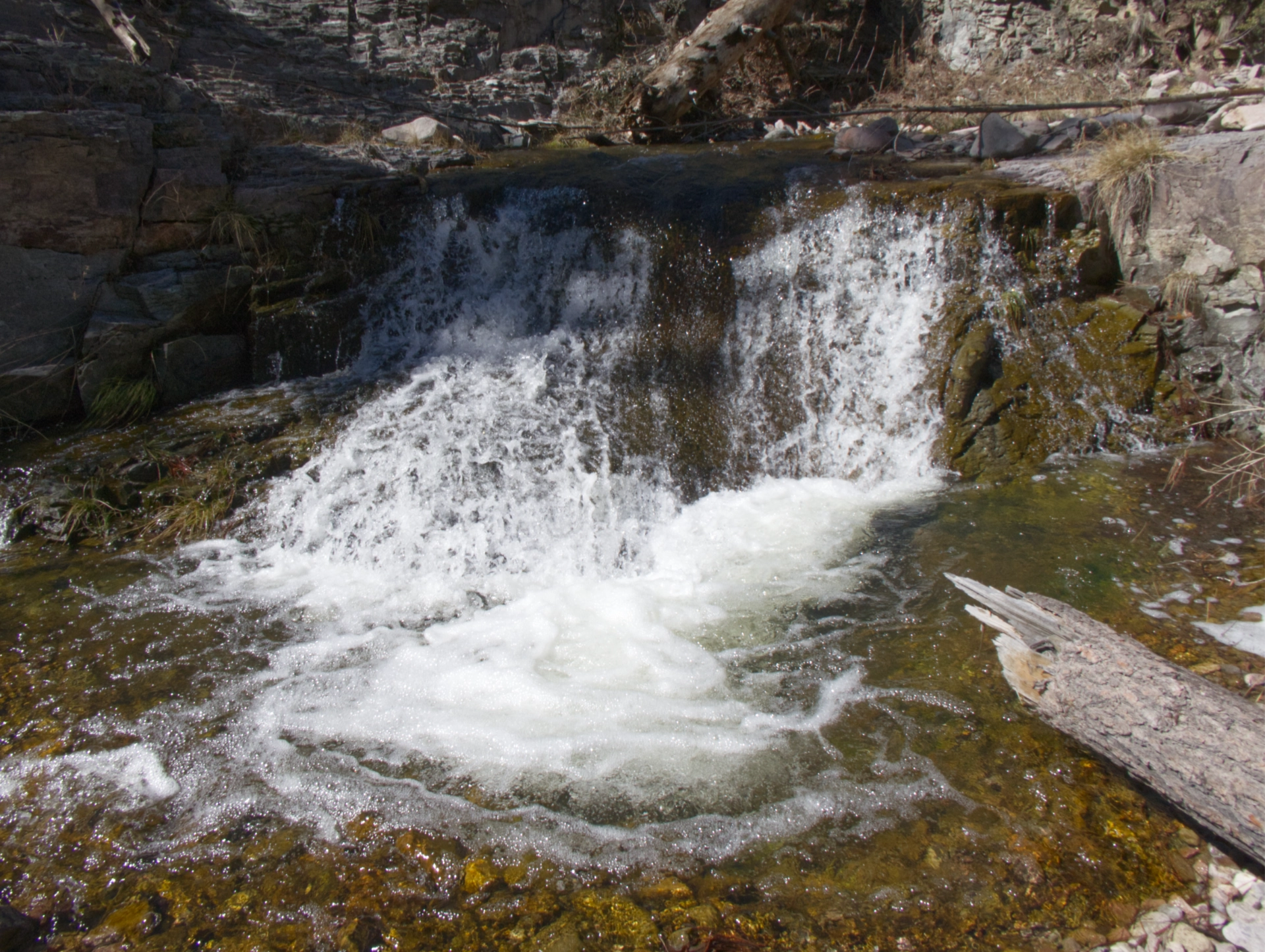 small waterfall