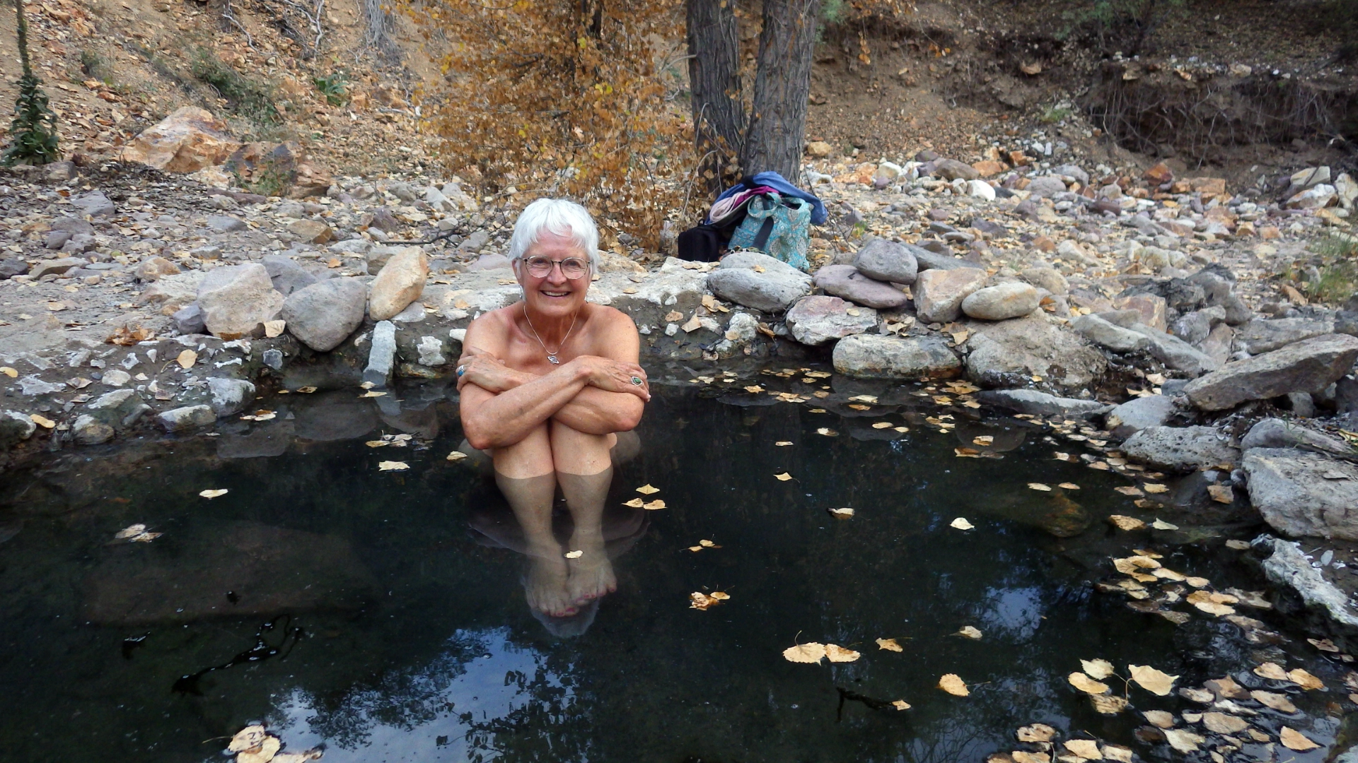 me getting in hot water