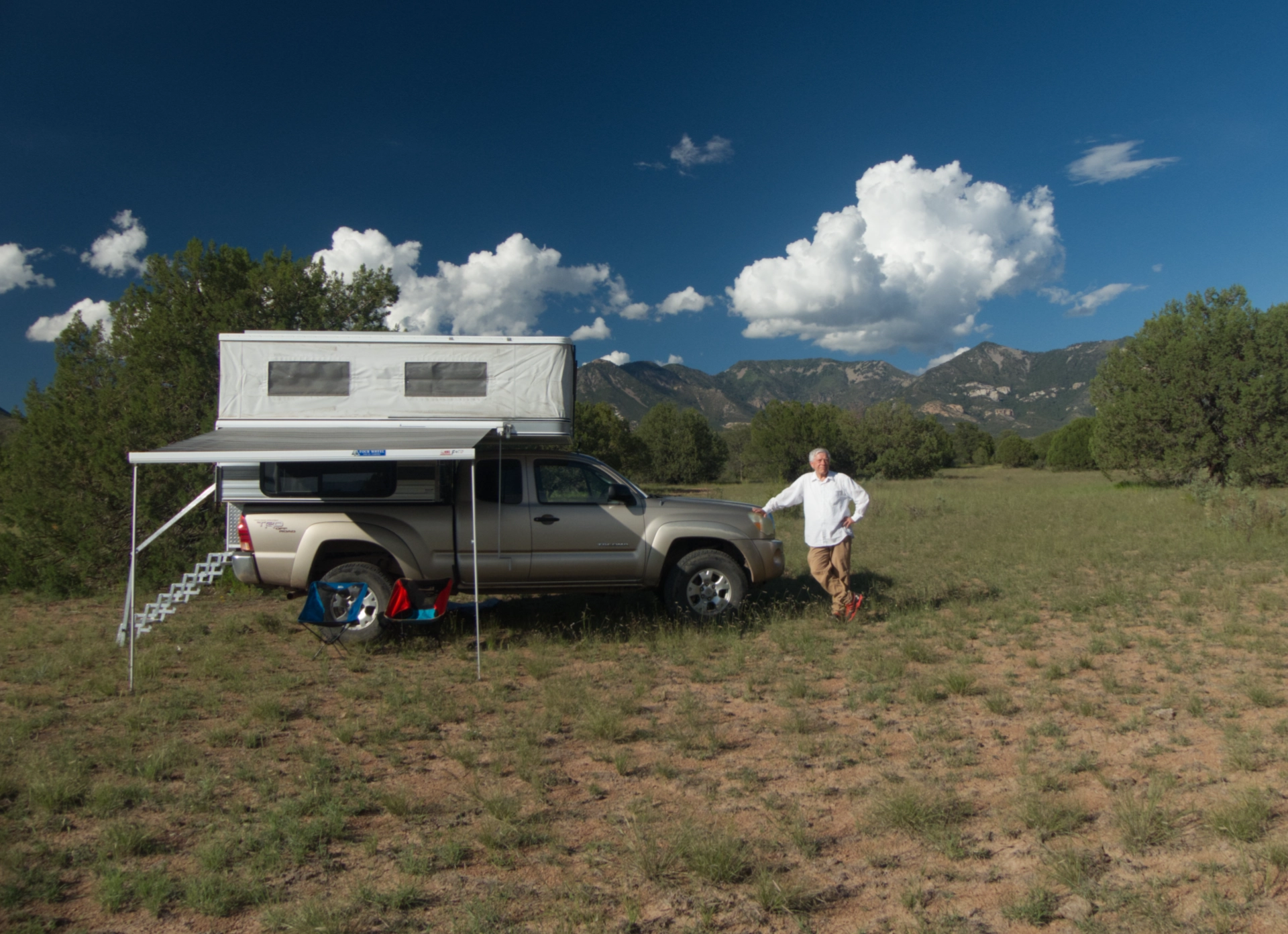 campsite on Sacaton Mesa