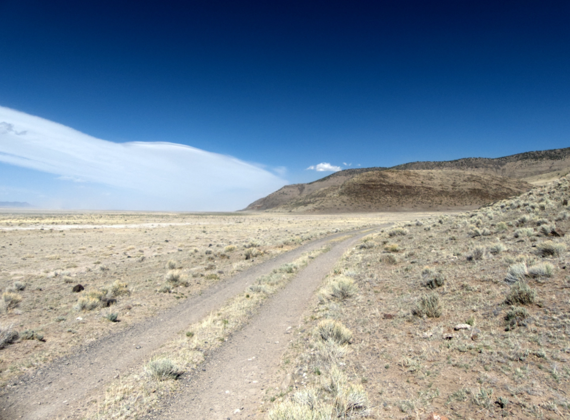rought road on the edge of the Plains of San Agustin
