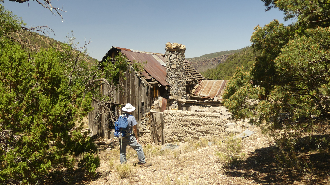 Ruins of an old ranch