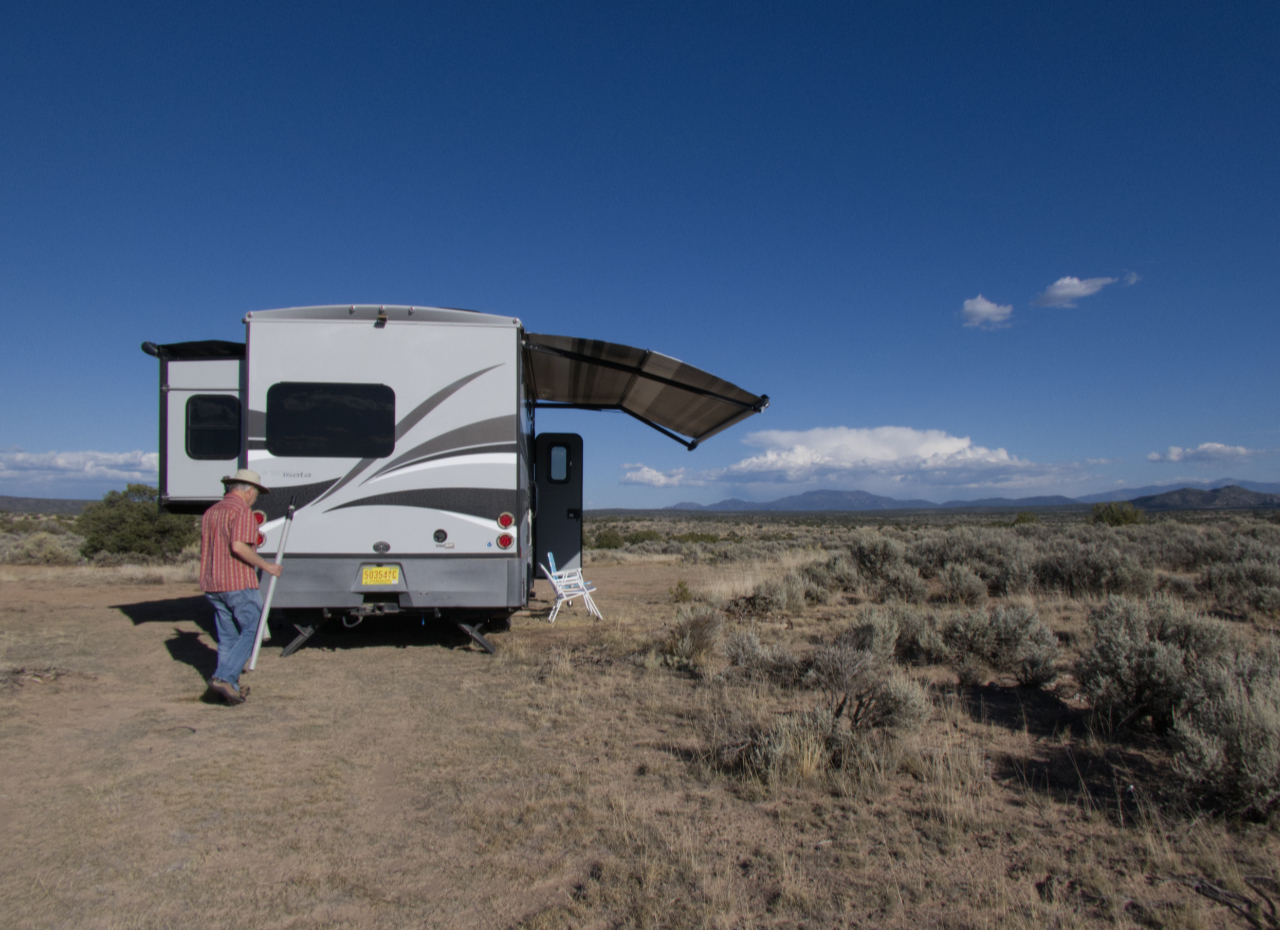 camping near Taos Junction