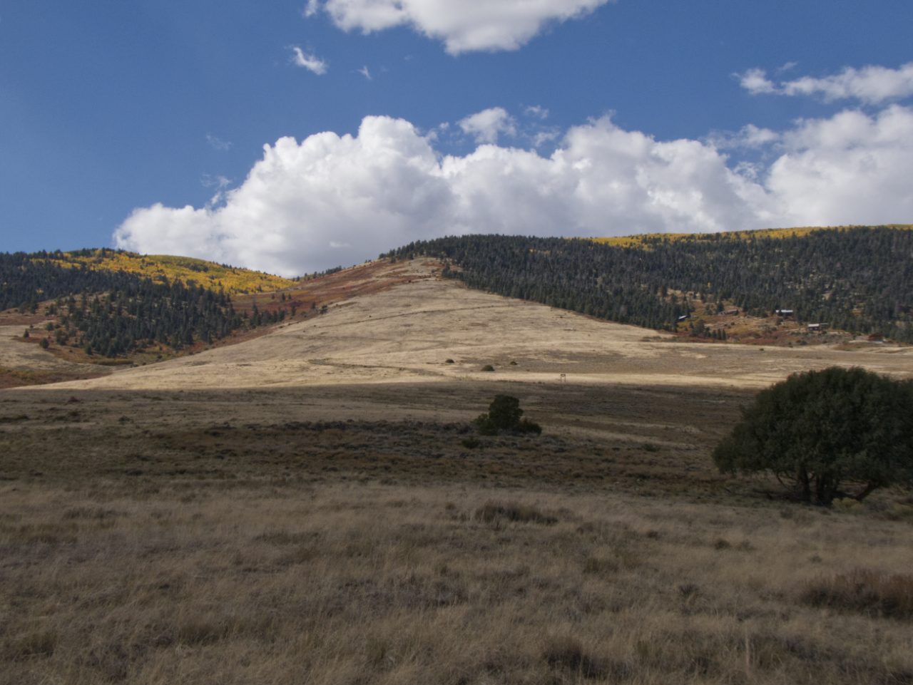 Light and shadow on San Antonio Mountain