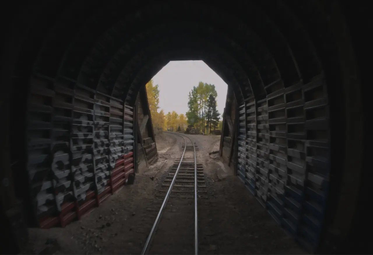 Mud Tunnel - entering