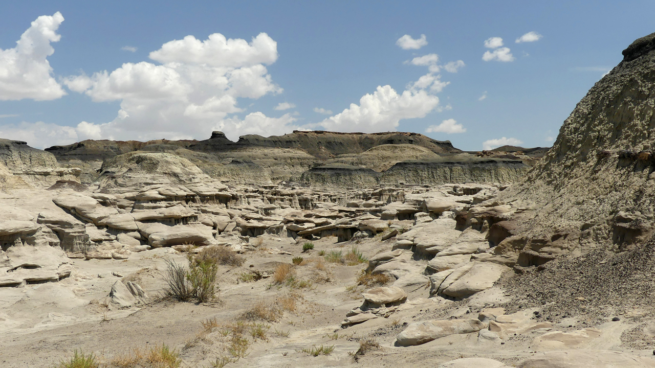 an ancient ocean floor