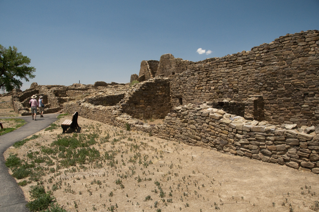 Ann at Marion Aztec Ruins