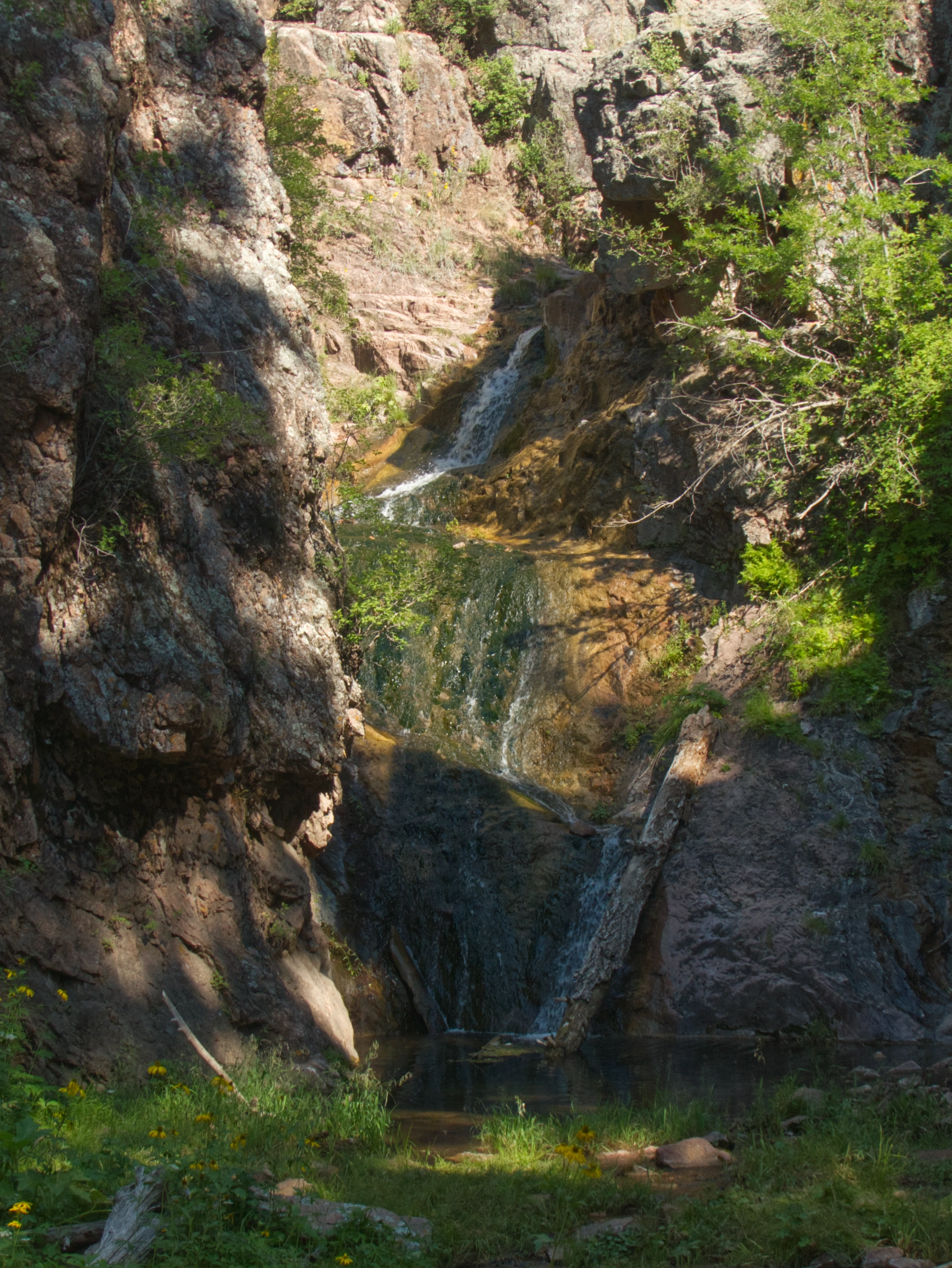 Resumidero Falls in filtered sun