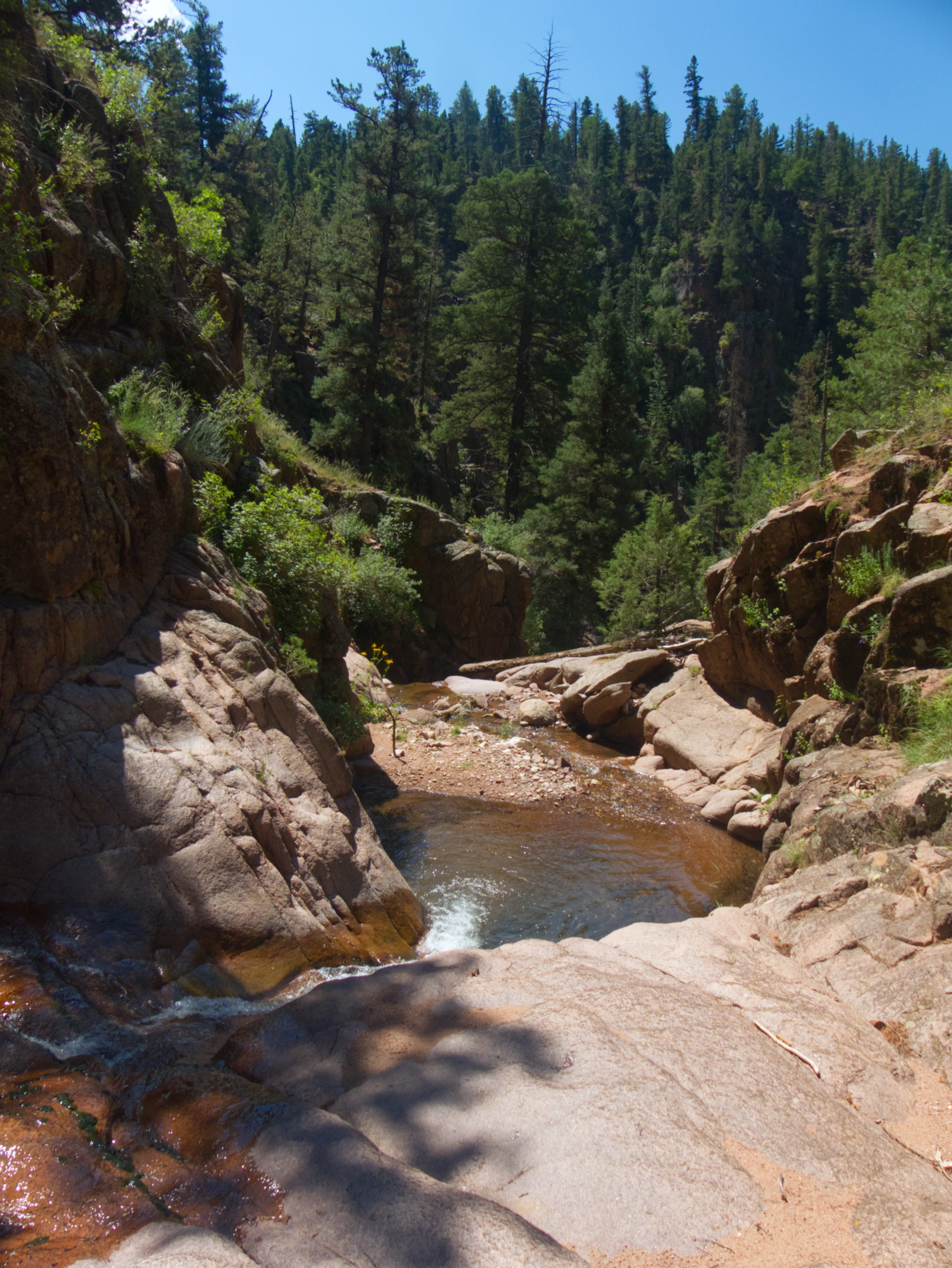 pour-off above the Rio Puerco confluence