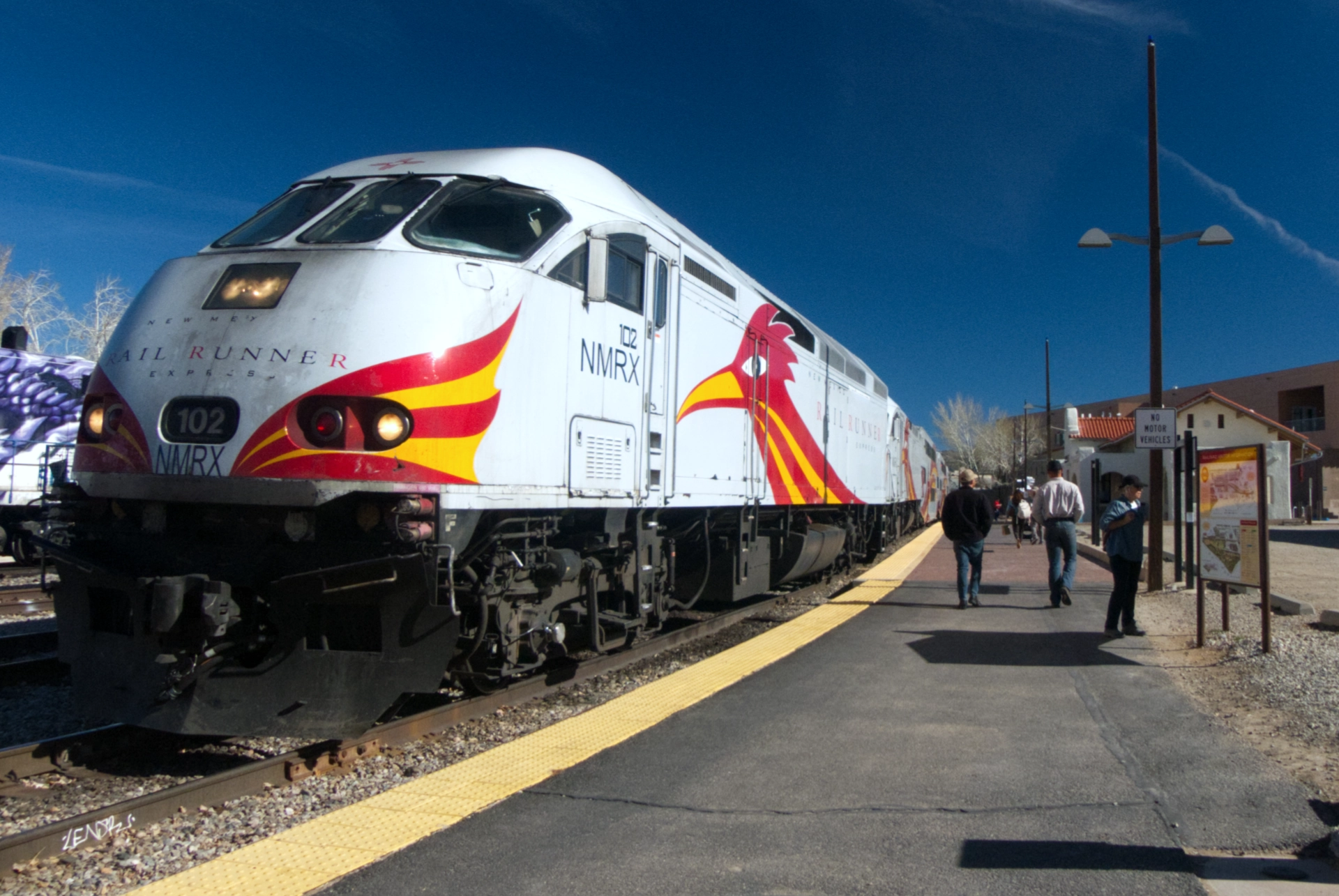 Santa Fe train station