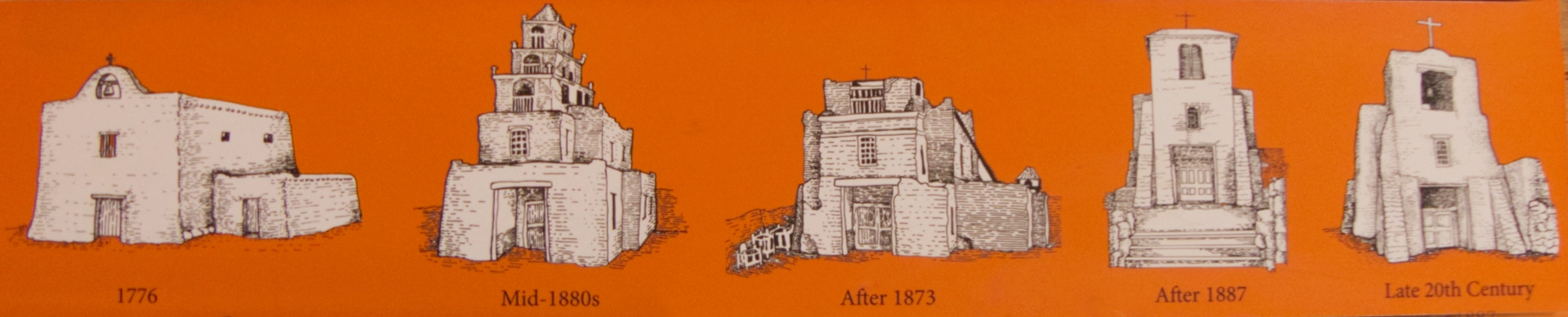 San Miguel Mission reconstructions