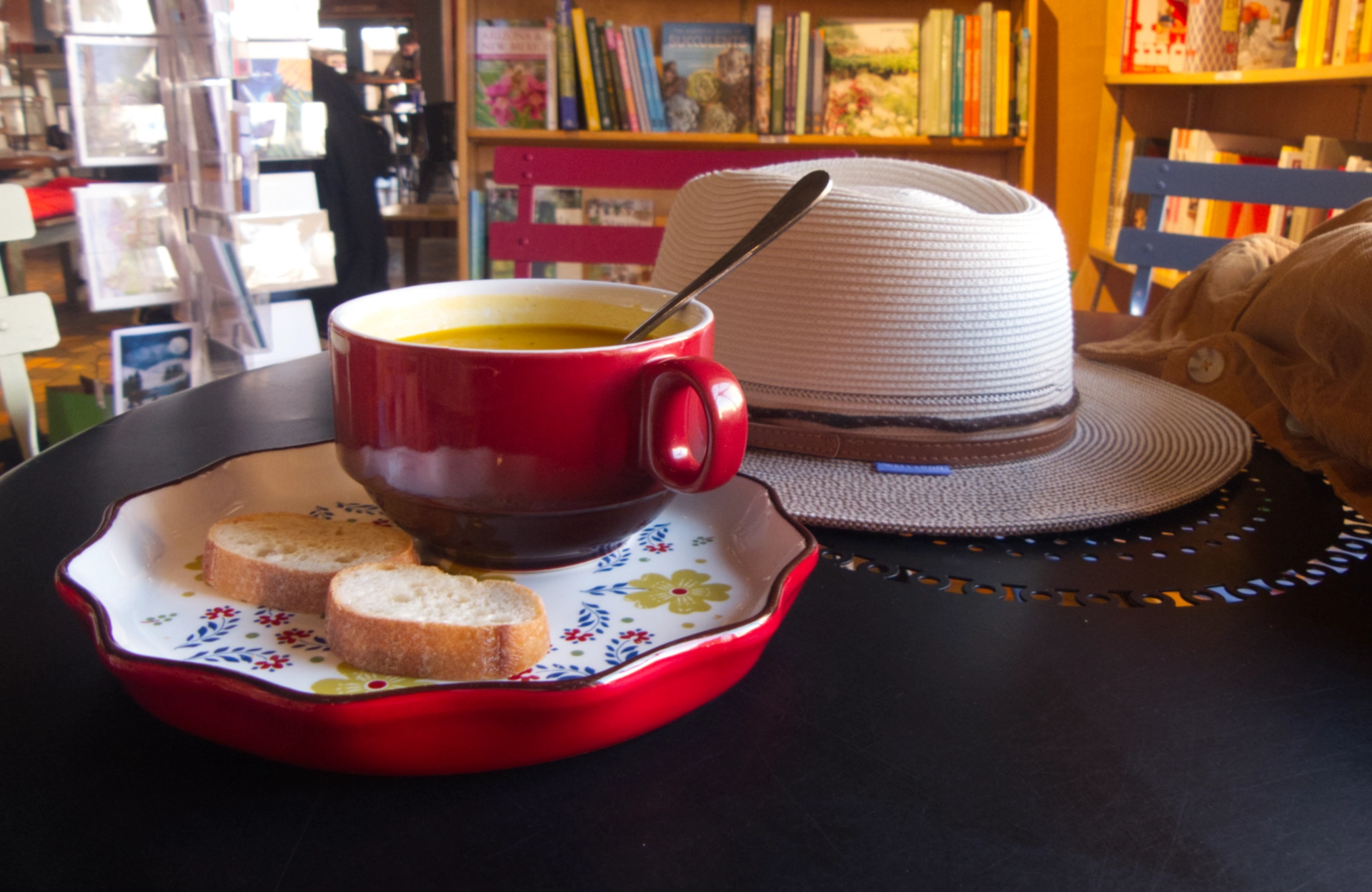 Soup at the Collected Works