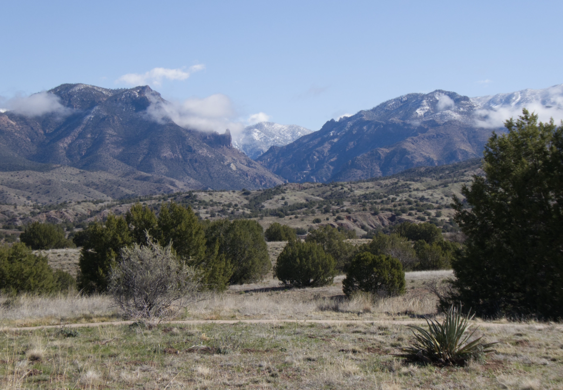 view from Aldo Leopold rest area