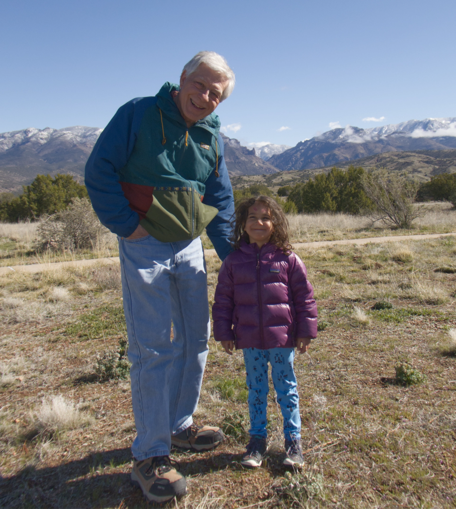 Dennis and CC at Aldo Leopold