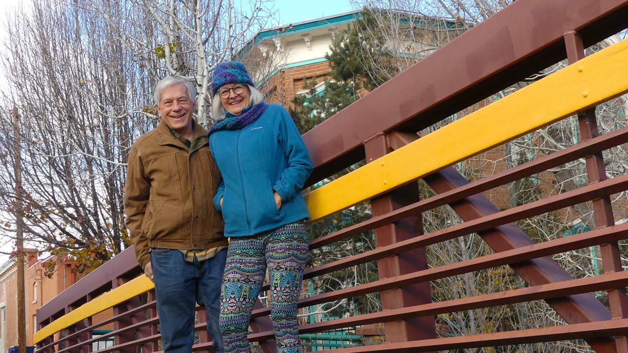 On the bridge in Silver City