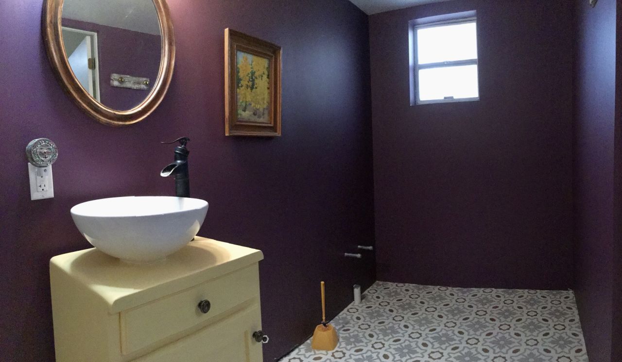 renovated bathroom