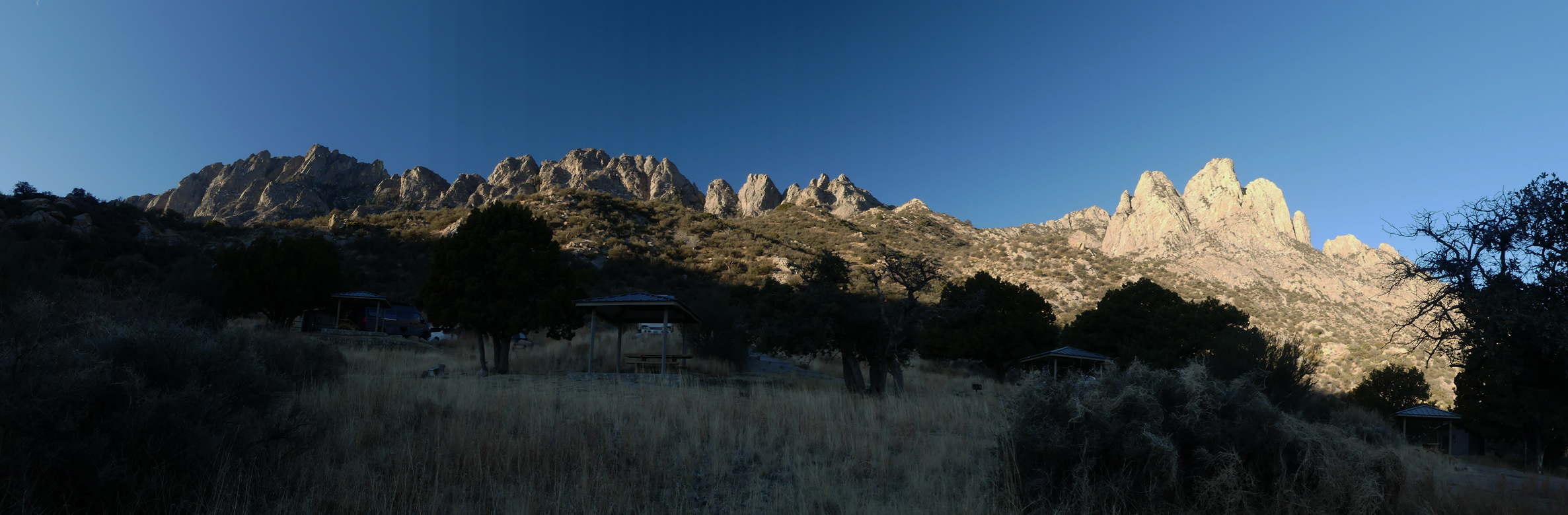 Dawn at Aguirre Spring Campground