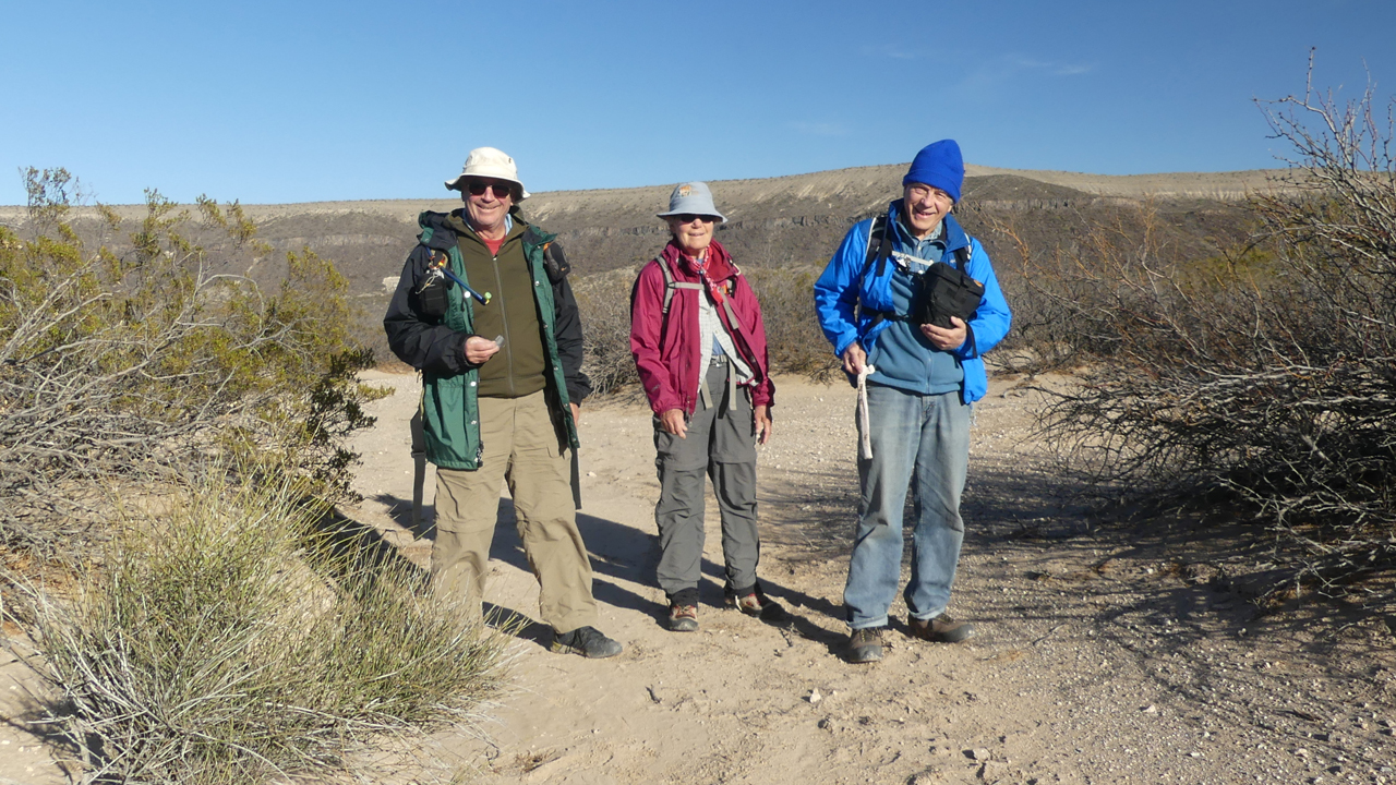 group of hikers