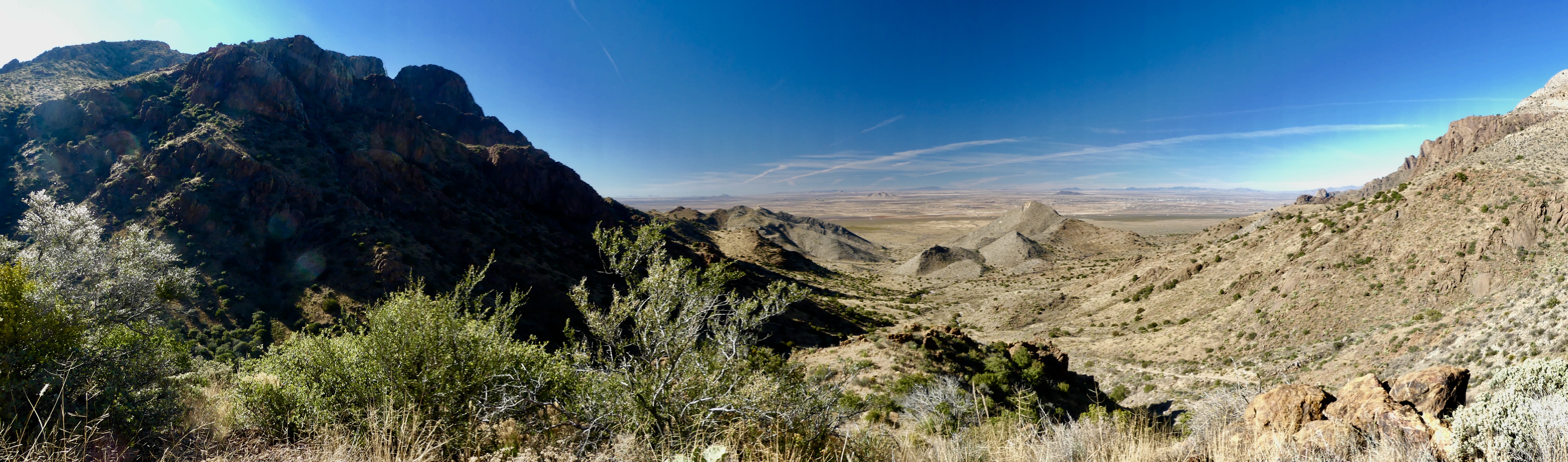 view from the west side of the Floridas