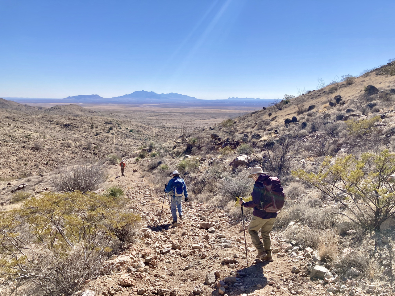 trekking down a bad road