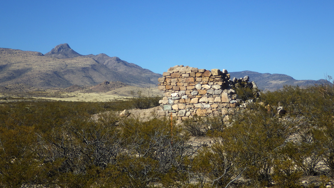 ruins of the Cooke's Spring stage station