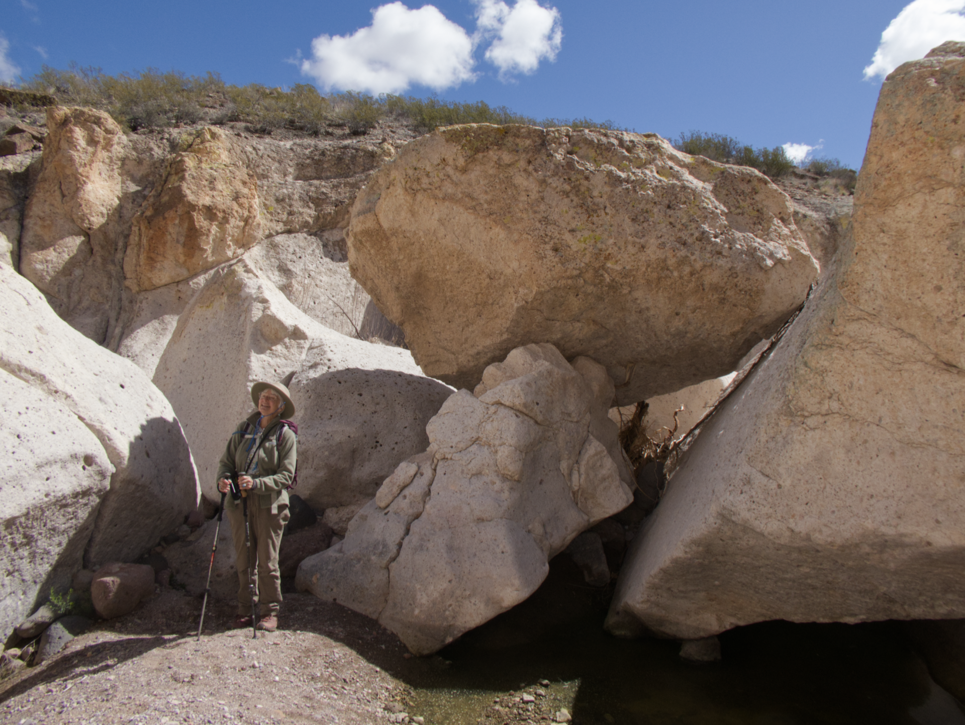 huge boulders