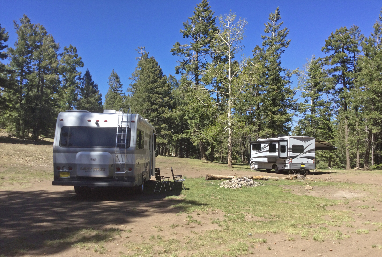 camping at 9500 feet