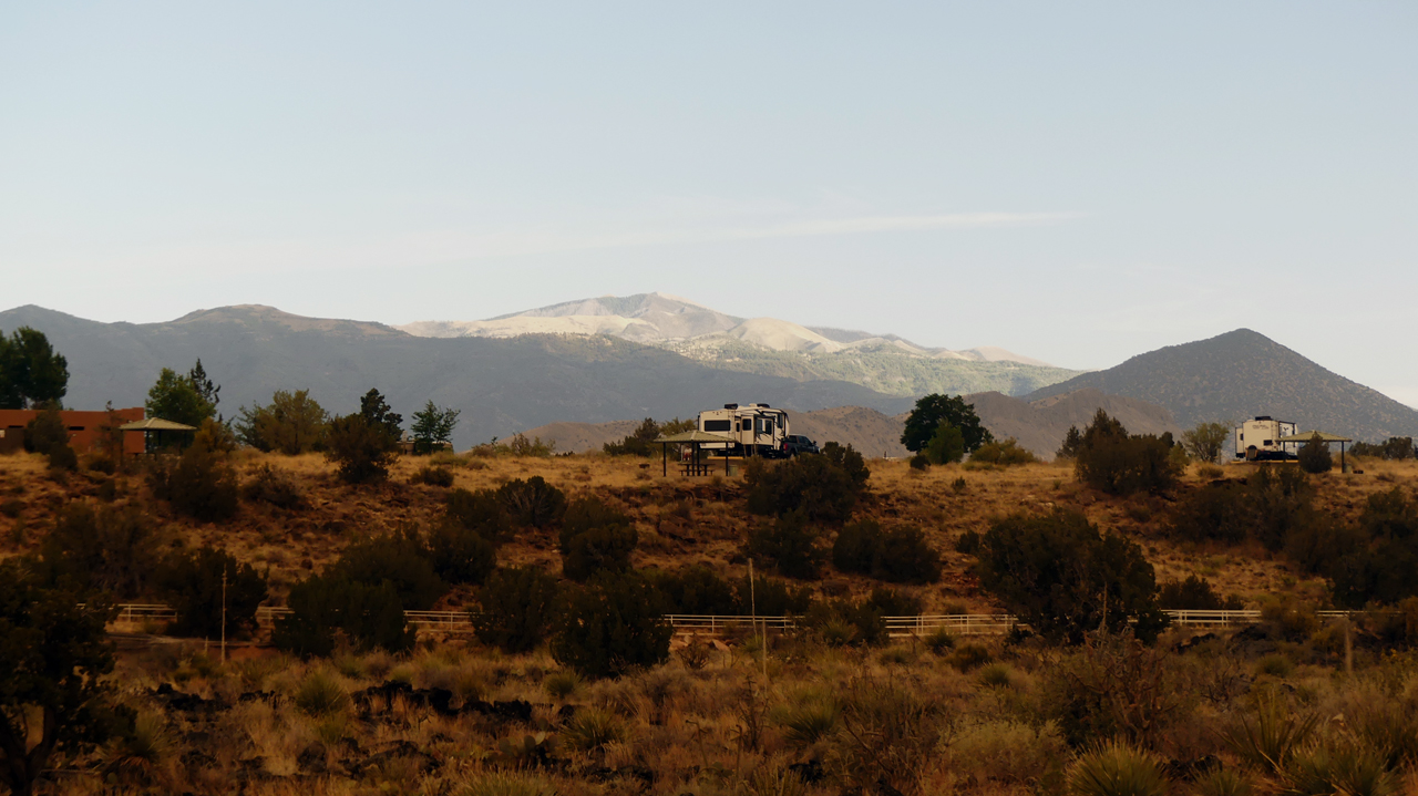 View of Sierra Blanca
