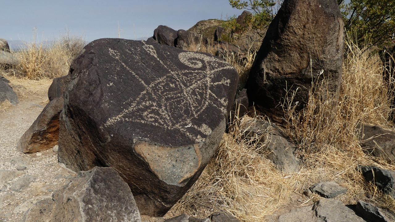 bighorn sheep petroglyph