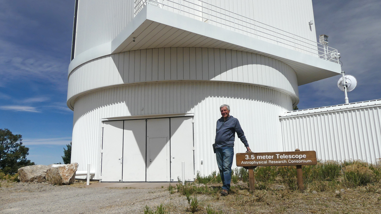 large teleschope at Sunspot Observatory