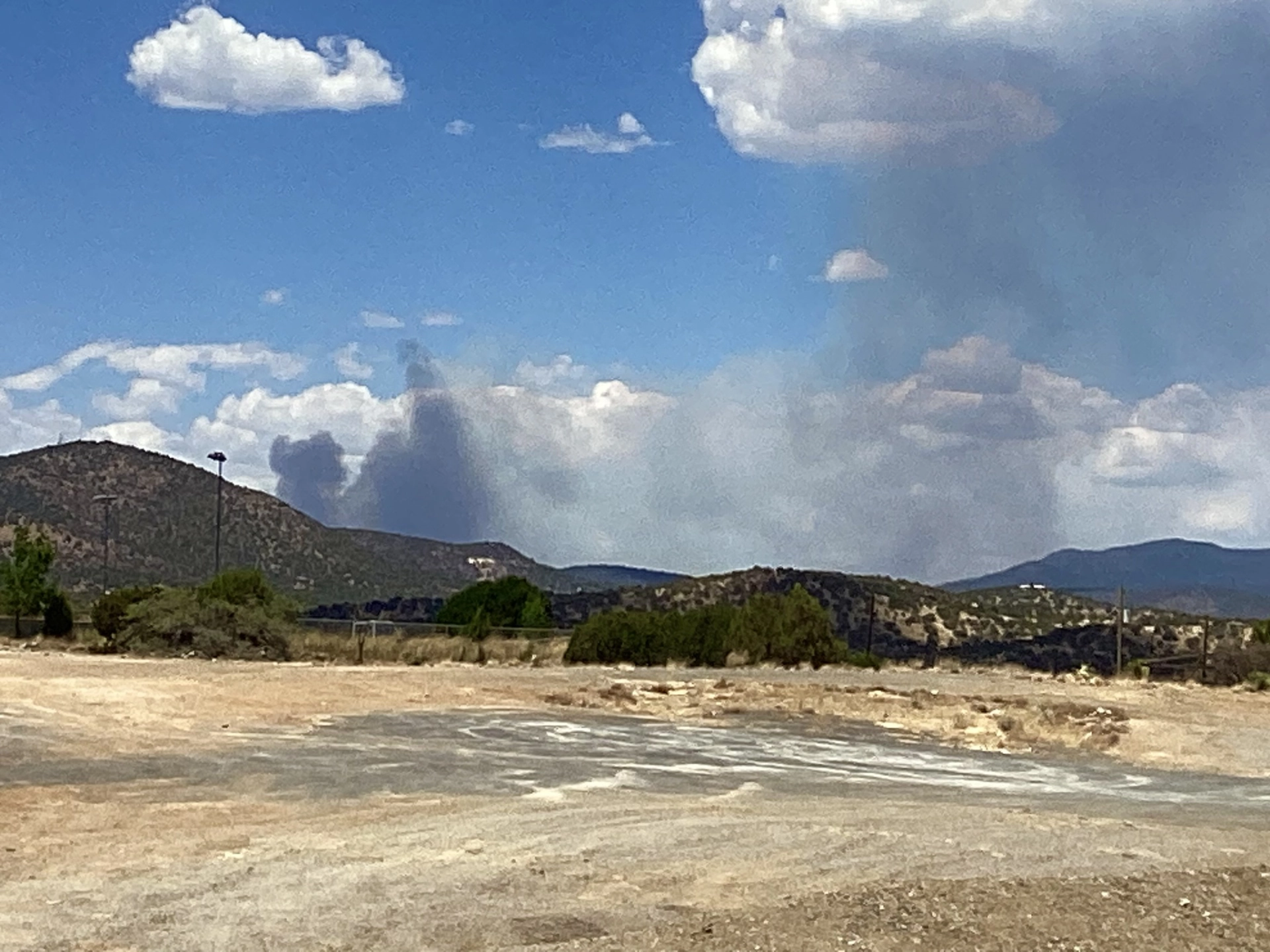 Trout Fire on June 12