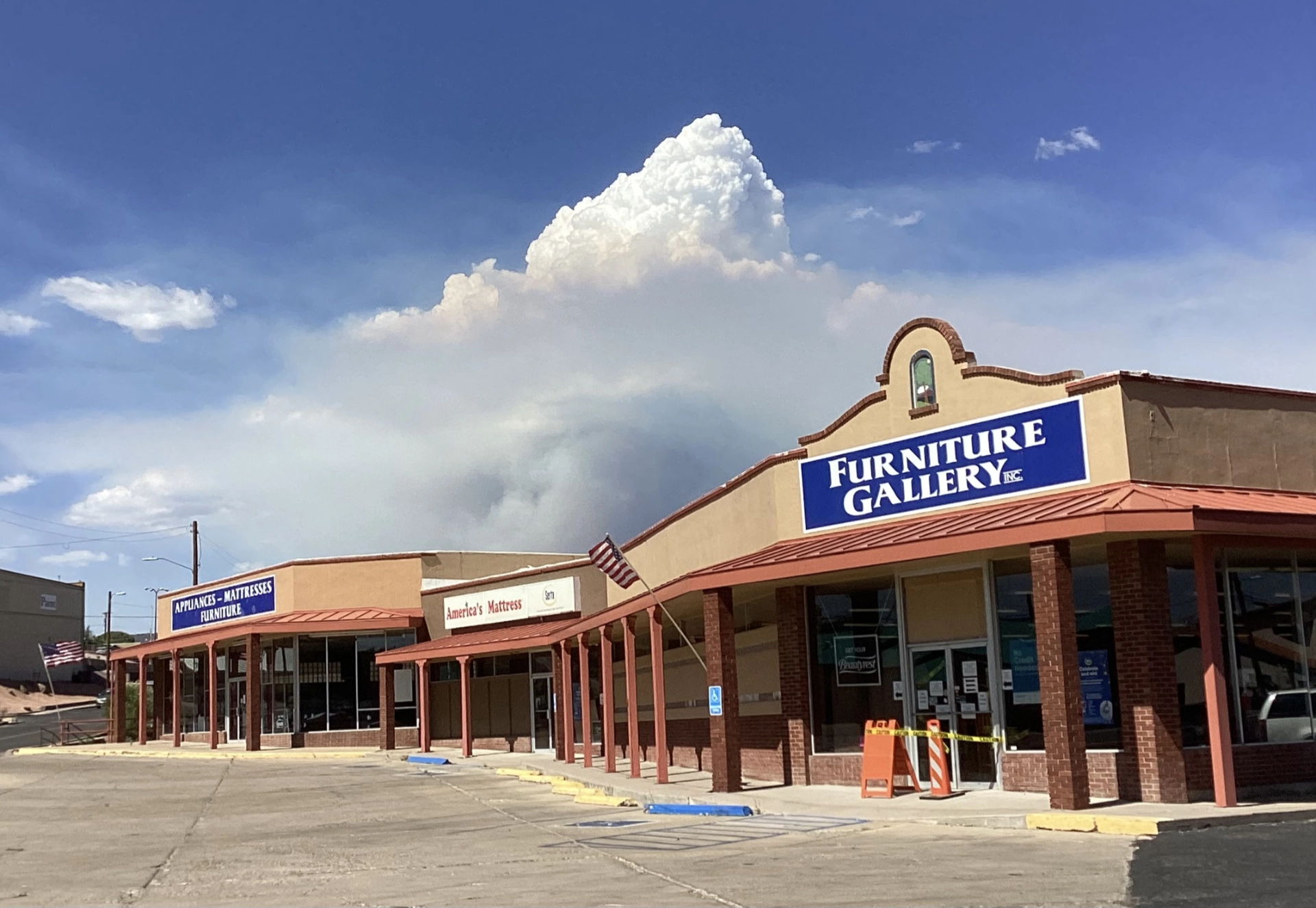 Trout Fire on June 14