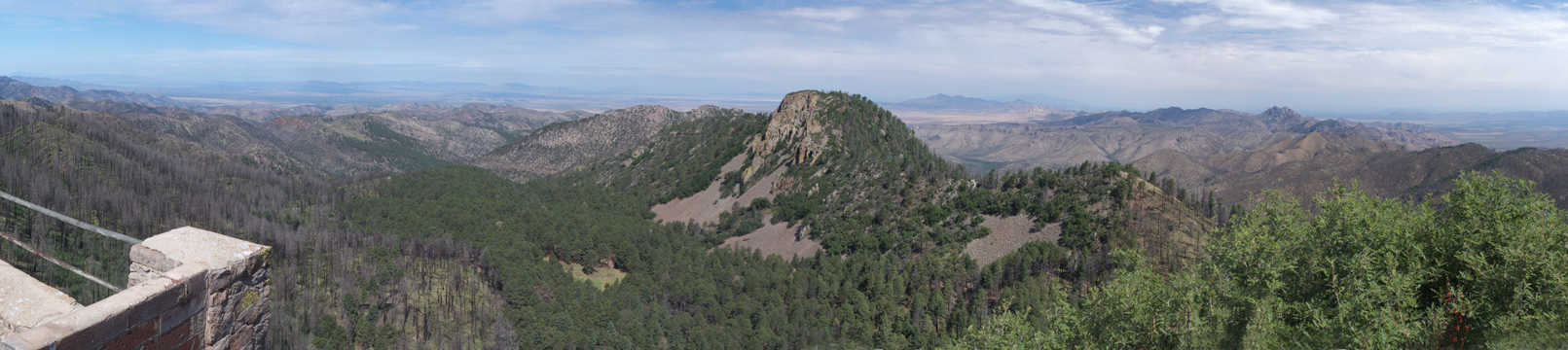 Barfoot Lookout Panorama